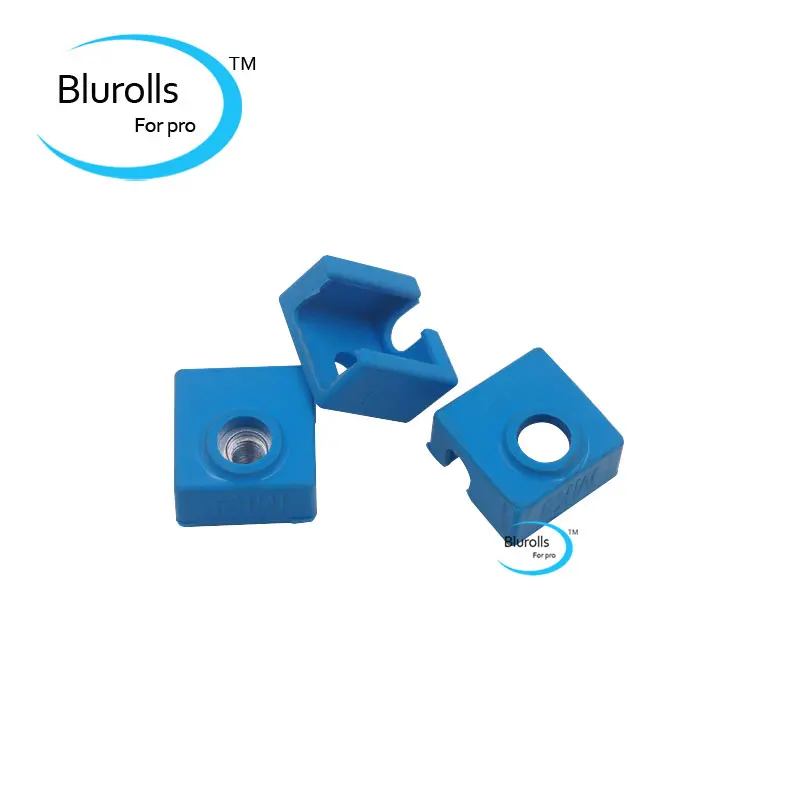 MK8 силиконовые носки вместо керамической изоляции для Wanhao Anet reprap Prusa MK7/MK9