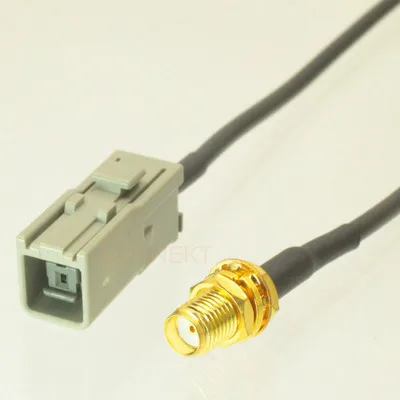 GT5-1S с квадратным носком SMA Интерфейс совместных gps антенна внесения антенна соединительная линия - Цвет: Цвет: желтый