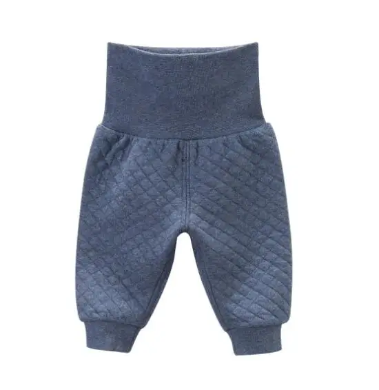 DB4222 davebella осенний штанишки для малышей основные брюки - Цвет: grey blue