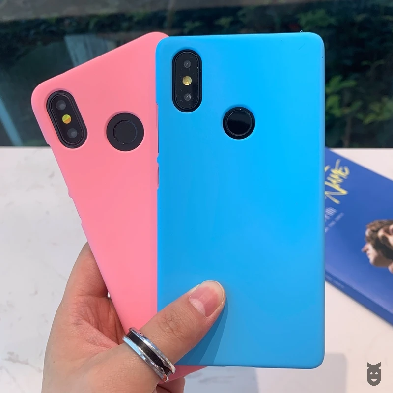 Цветной Матовый Жесткий Пластиковый PC чехол для телефона для Xiaomi mi 8 9 SE A1 A2 Lite Red mi Note 5 Plus 6 6A 7 Pro Go Pocophone F1 Coque