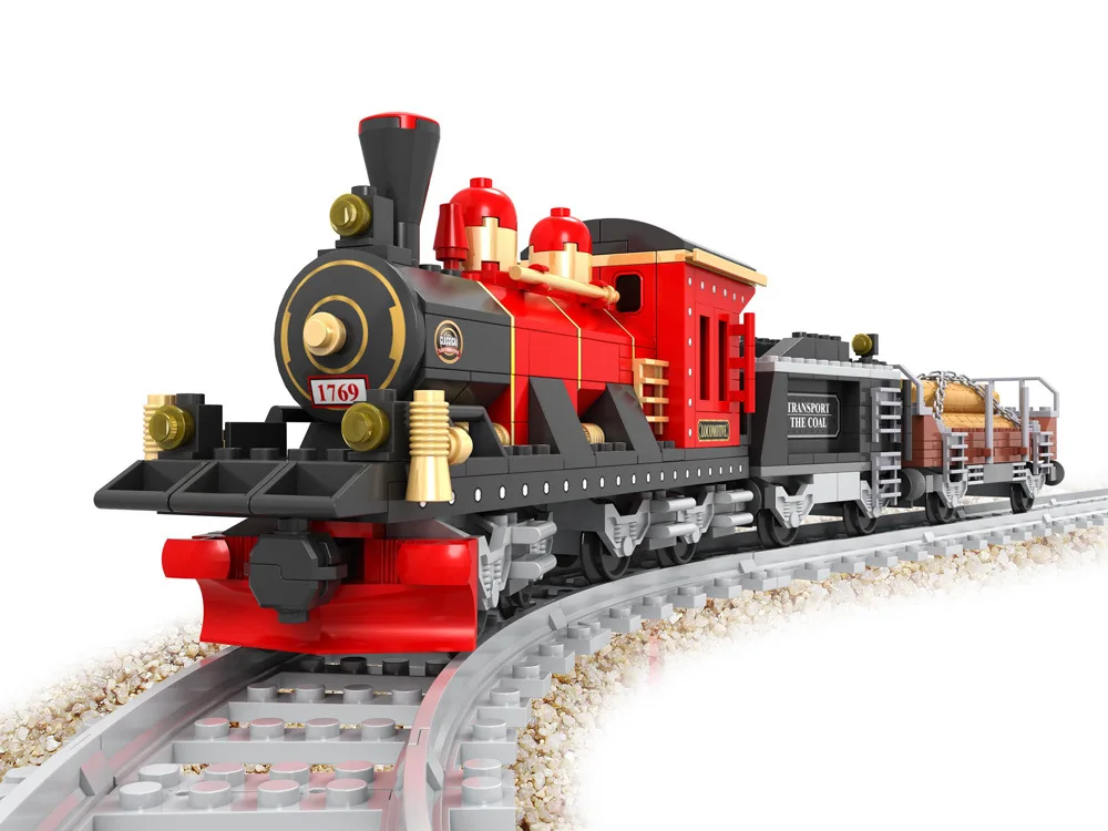 Ausini Building Block Train Set 410pcs Steam Educational Bricks Toy For Boy Gift 25705 | Игрушки и хобби