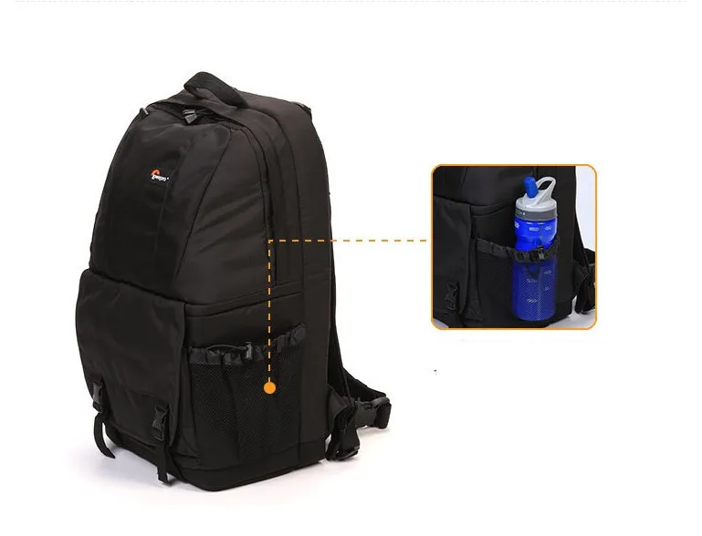 Free Shipping Genuine Lowepro Fastpack 350 Photo DSLR Camera Bag Digital SLR Backpack laptop 15.4" with All Weather Cove