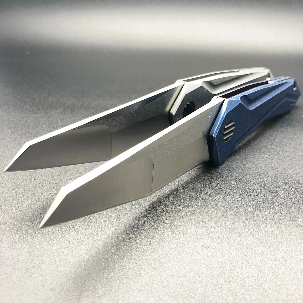 Тактический складной нож ZZSQ ZT0055 S35VN карманный резец со стальным лезвием и ручкой