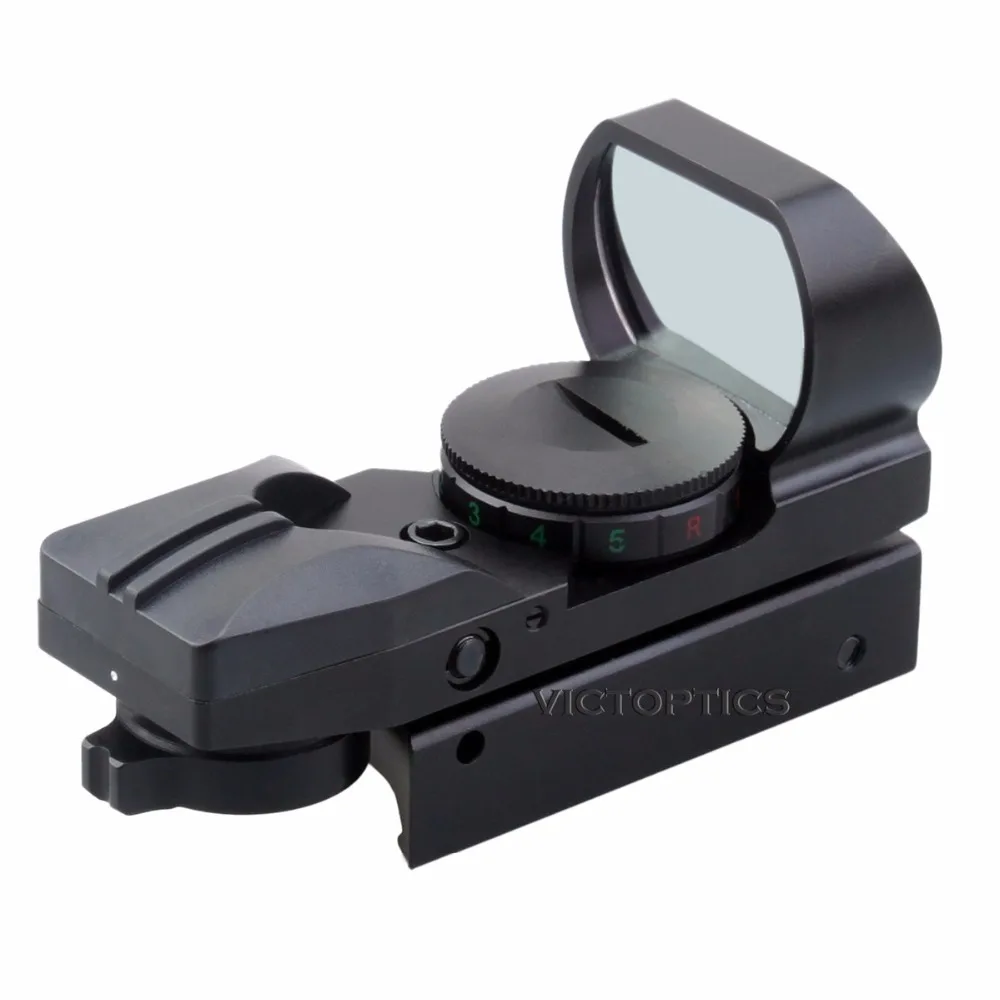 10 шт. VictOptics 1x23x34 камера красный зеленый точечный прицел четыре вида сетки|reticle