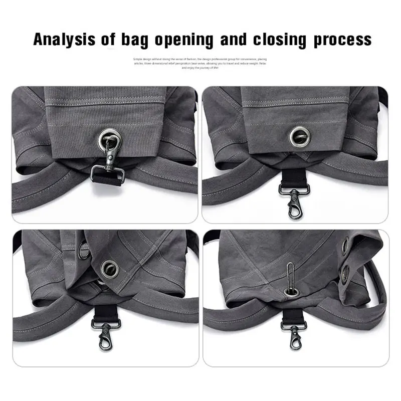 Large Capacity Rucksack Man Travel Bag Mountaineering Backpack Men Canvas Bucket Shoulder Bags Male Backpacks Mochila1390 | Багаж и сумки