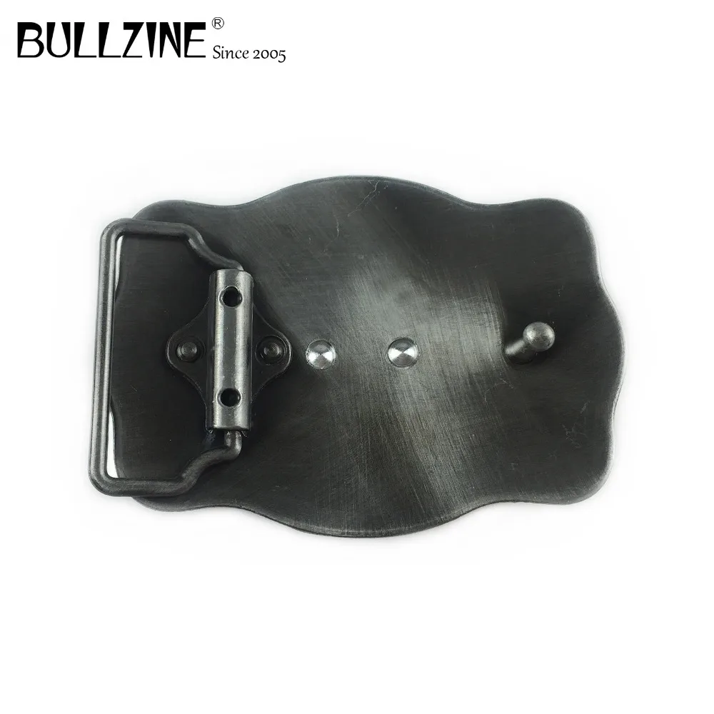 Оптовая продажа пряжка Bullzine для мужского ремня из цинкового сплава с оловянной