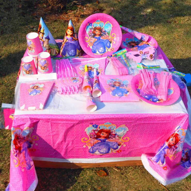 Sophia Princess/набор столовых приборов с украшением для вечеринки банные