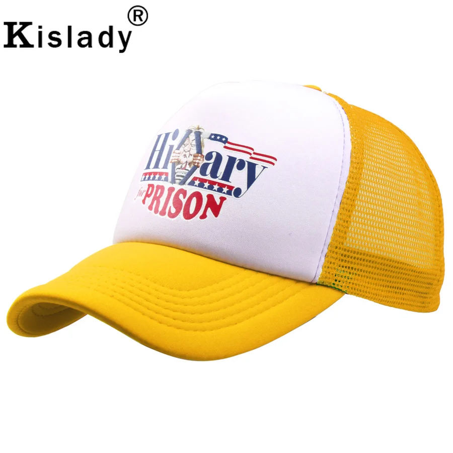 Kislady модные Трамп Snapback Бейсбол Кепки для Для женщин мужчин Лето Письмо печати