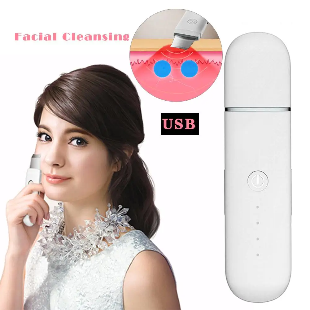 Щеточка для очищения кожи лица шпатель удаления угрей и прыщей очищающее