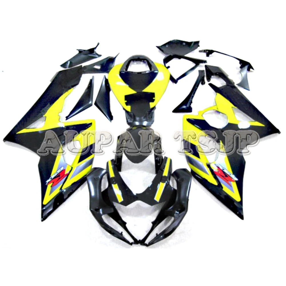 

Fit For Suzuki GSXR1000 K5 2005 2006 05 06 Bodywork Kit ABS Injection Plastic Cowlings Yellow Black Bodywork Kit New Hulls