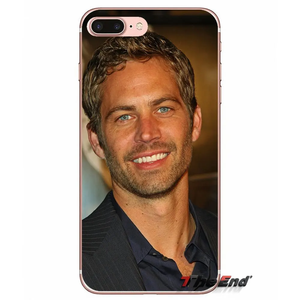 Мягкий чехол для iPhone X 4 4S 5 5S 5C SE 6 6S 7 8 Plus Samsung Galaxy J1 J3 J5 J7 A3 A5 2016 2017 Paul Walker Fast and the Furious|for