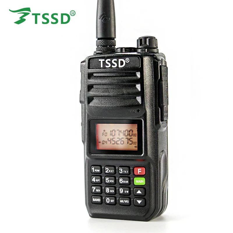 TS Q9338 Max 12W Двухдиапазонная VHF UHF Высокая выходная мощность портативная