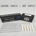 Тату-иглы и Типсы (3RL + 3RT), 50 шт.