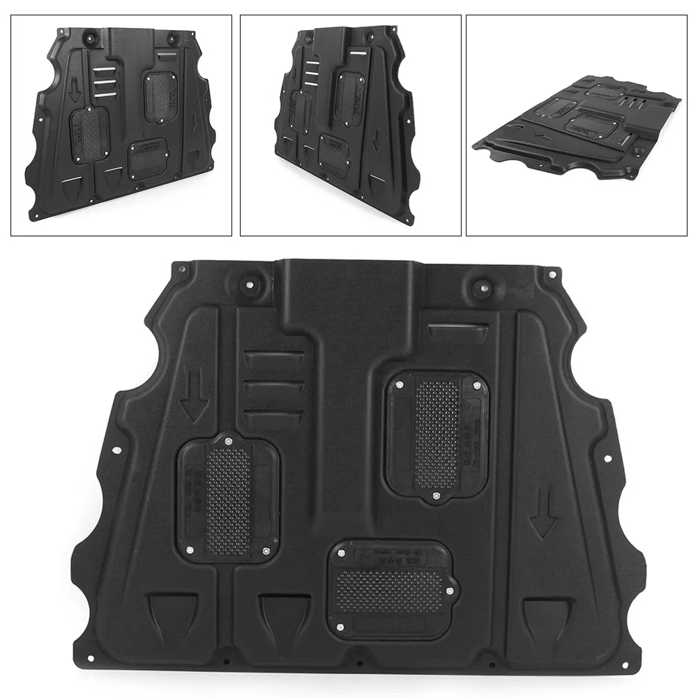 

PVC Car Under Cover Engine Splash Shield Mudguard For Ford Fusion Mondeo 2013 2014 2015 2016 2017 Black