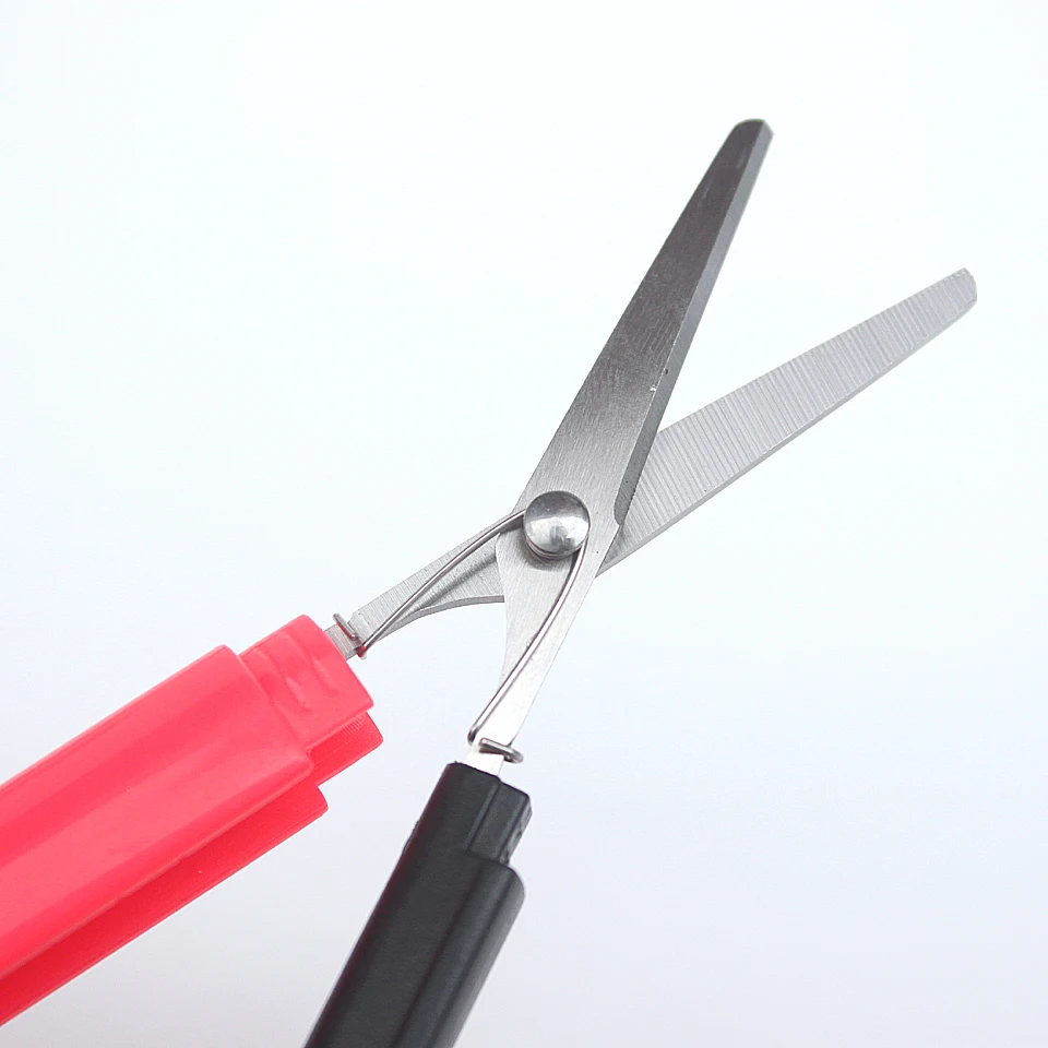 Скрытая творческая ручка Дизайн студент безопасные Ножницы Бумага Резка Книги