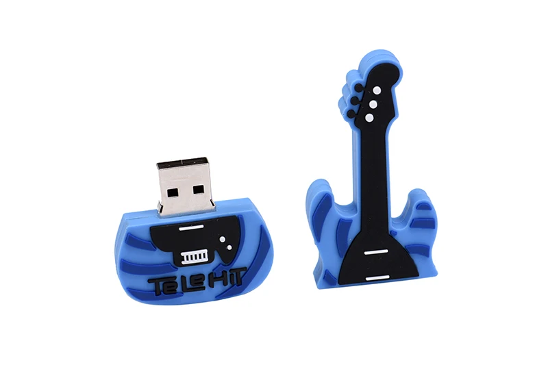 Модель музыкальных инструментов POWEONE, флеш-накопитель USB, флешка в виде гитары, 4g, 8g, 16g, 32g, 64G, флеш-карта памяти u disk