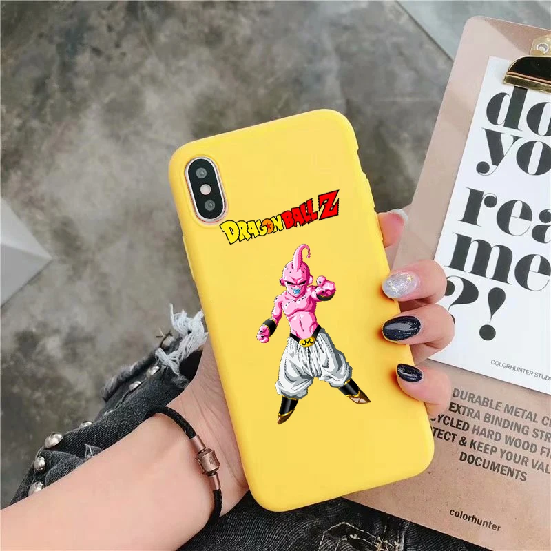 Y-5682 Dbz Dragon Ball Z Супер Гоку мягкий силиконовый карамельный цвет чехол для телефона для iPhone 11 pro X XR XS MAX 6 7 8 plus 6s TPU - Цвет: Y-5682