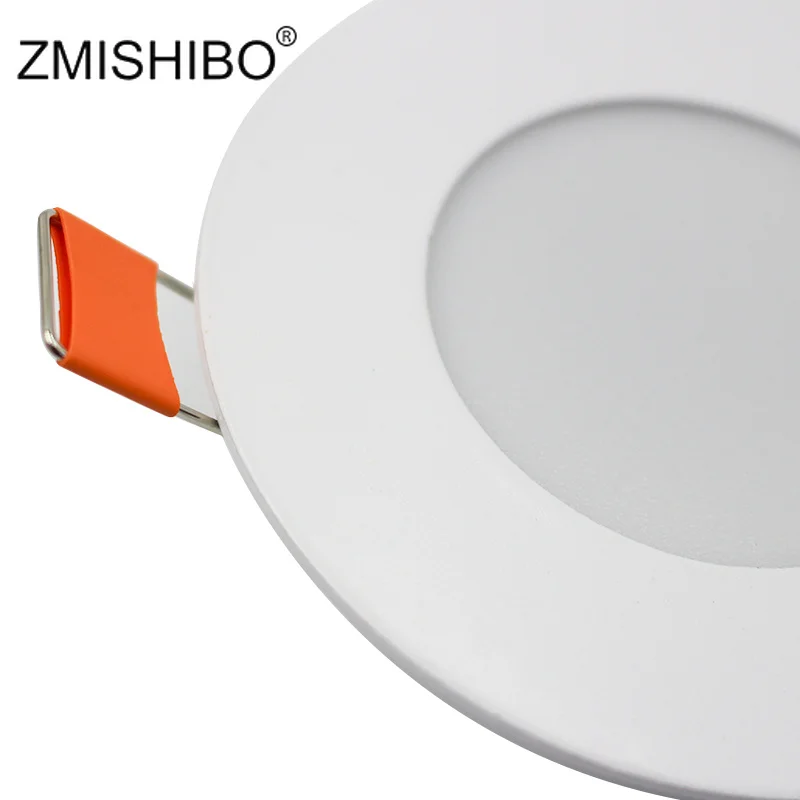 Круглая Встраиваемая светодиодная точечная лампа ZMISHIBO 220 В 68-80 мм размер