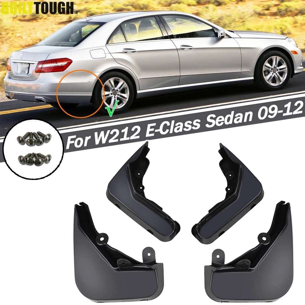 

Mud Flaps For Benz E-Class W212 E300 E350 E550 E500 E280 E200 2008 - 2013 Splash Guards Mudguards Front Rear 2009 2010 2011 2012