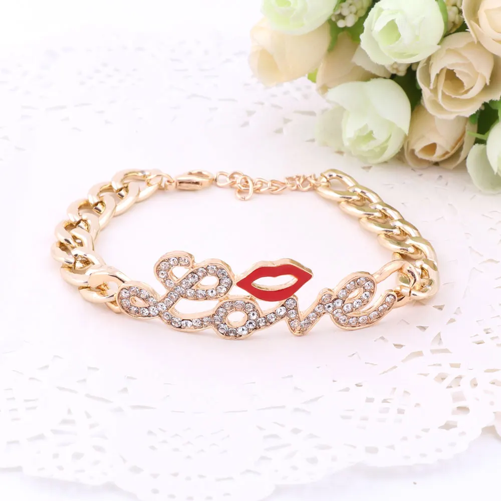 Комплект из колье серёг и кольца в стиле хип хоп|bracelet heart|bracelet purplebracelet bakelite |