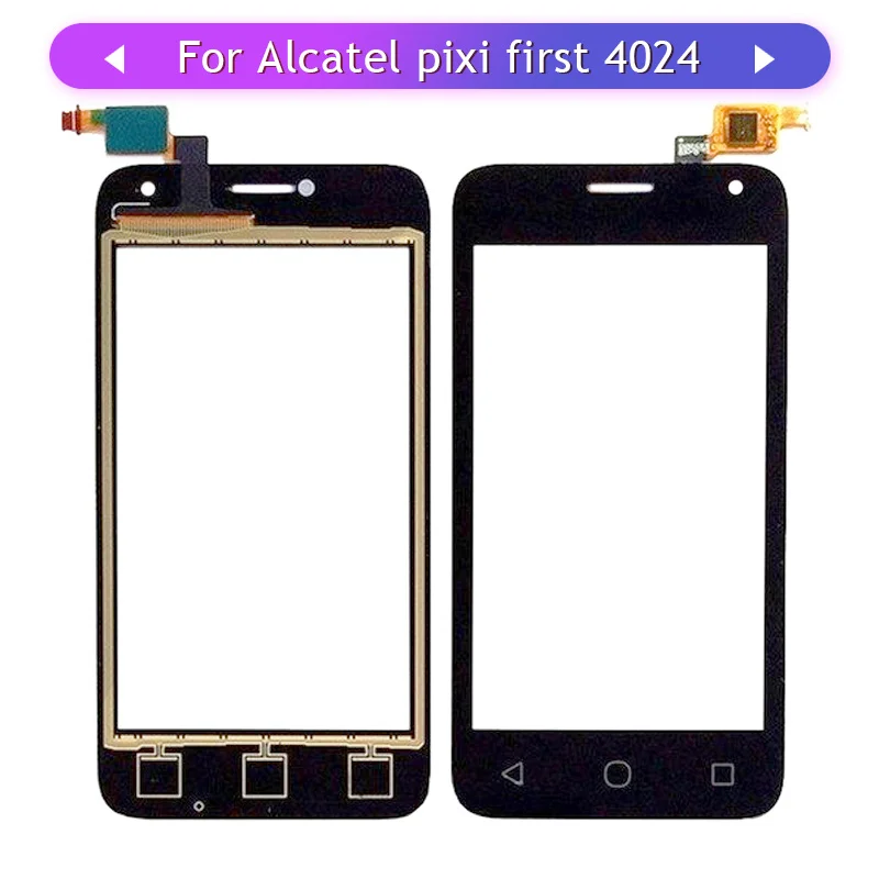 5 шт. для Alcatel 4024 One Touch Pixi First 4024D 1st OT4024 сенсорный экран сенсорная панель стекло