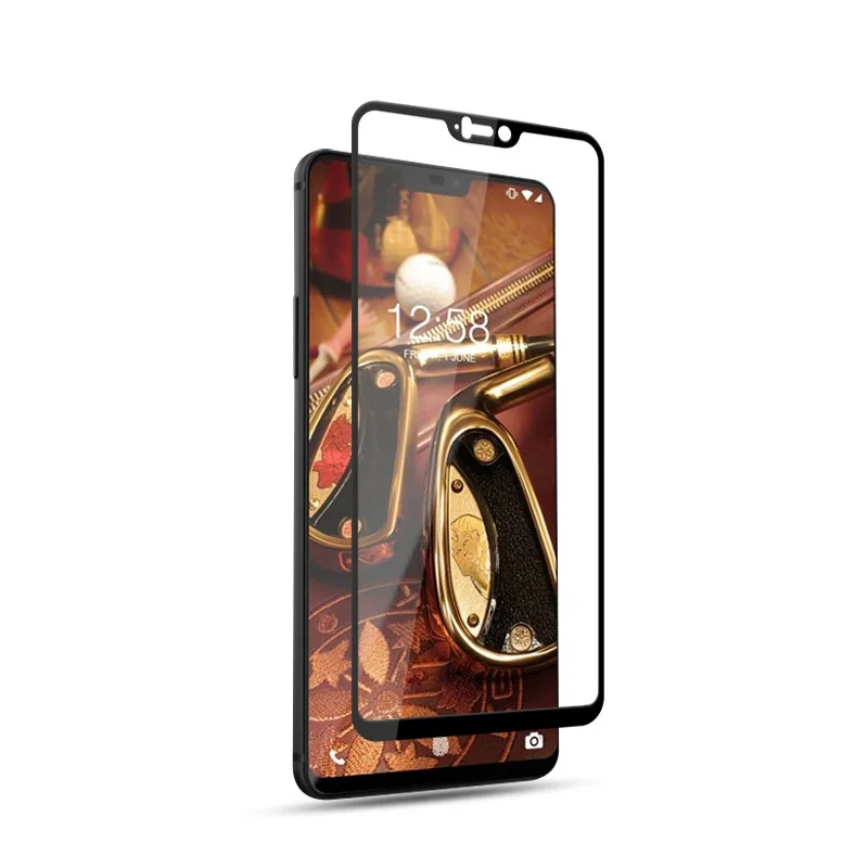 Новинка полное покрытие закаленное стекло для Oneplus 6 защита экрана Flim от царапин
