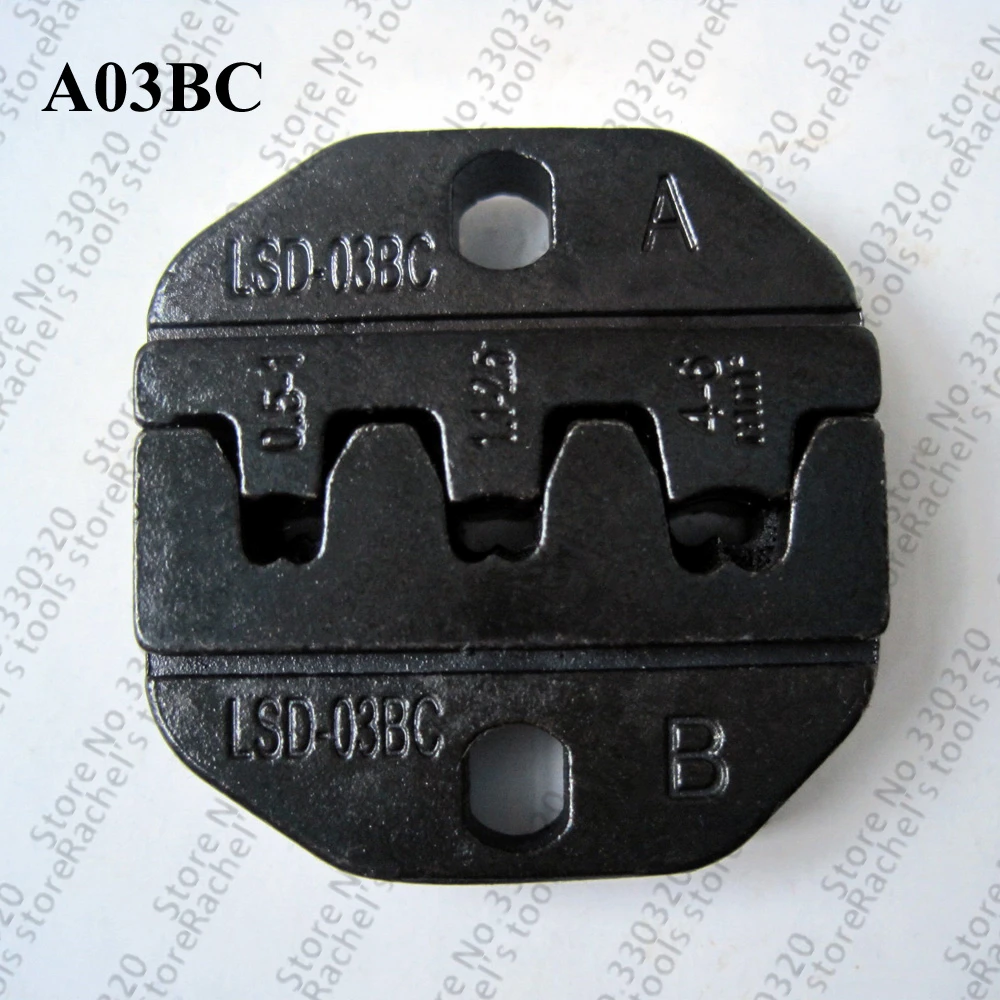 Обжимные штампы A03BC для неизолированных разъемов открытого типа|connector cleaner|dying