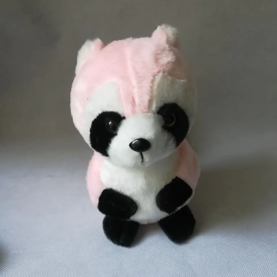 

about 25cm pink raccon plush toy cute raccoon soft doll baby toy Xmas gift h2141