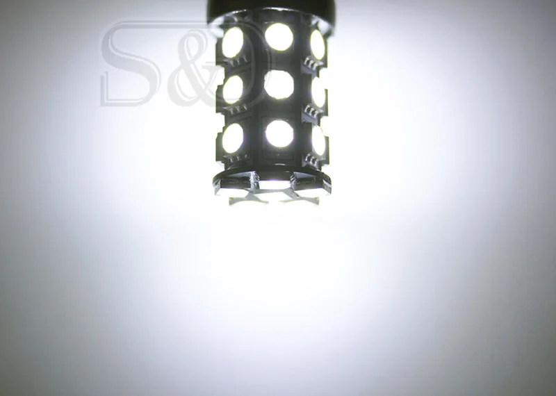 2 шт. T20 7443 W21/5 Вт светодиодный 27 SMD 5050 автомобильный тормоз обратный стояночный