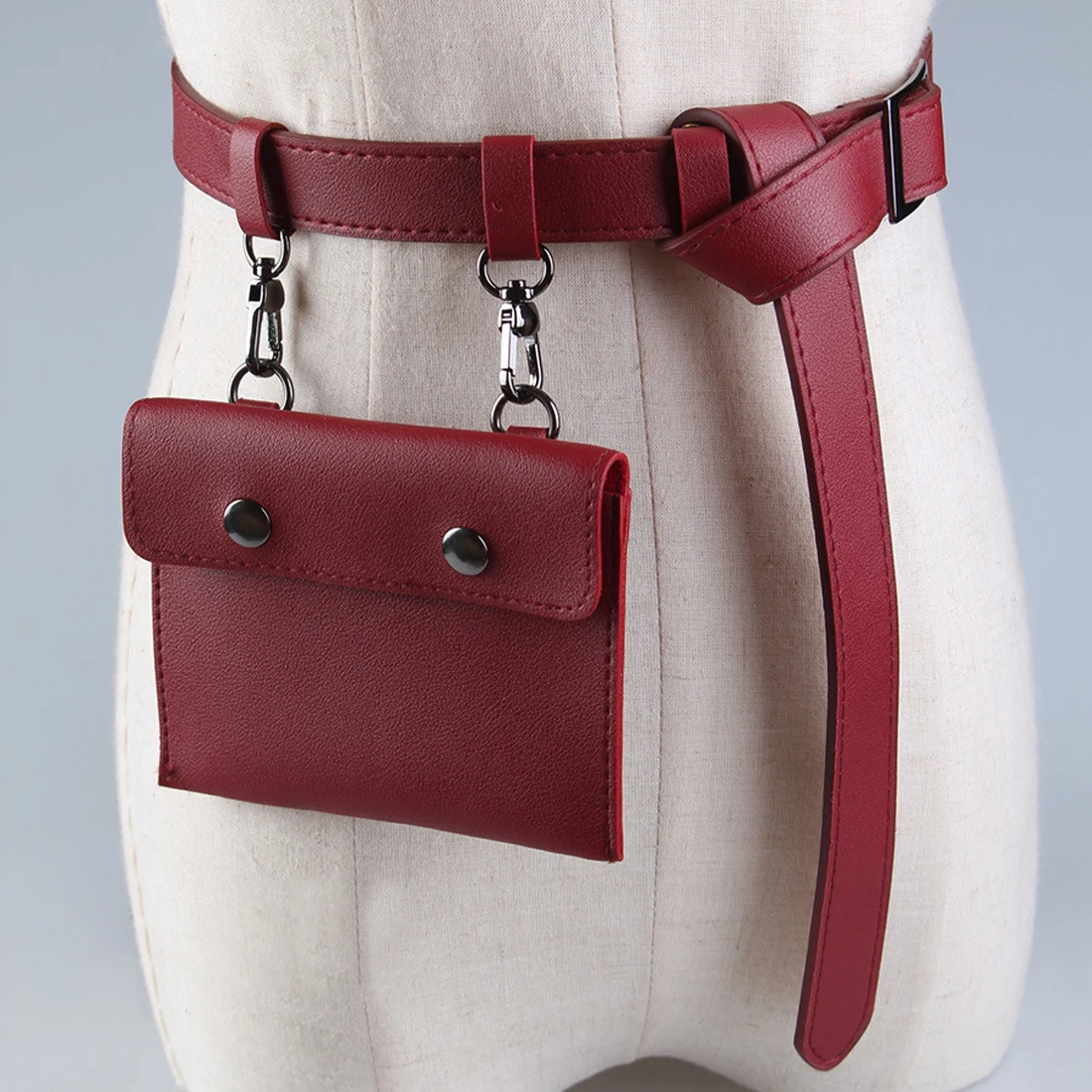 Поясная Сумка для телефона мини сумка в стиле ретро из искусственной кожи|leather belt