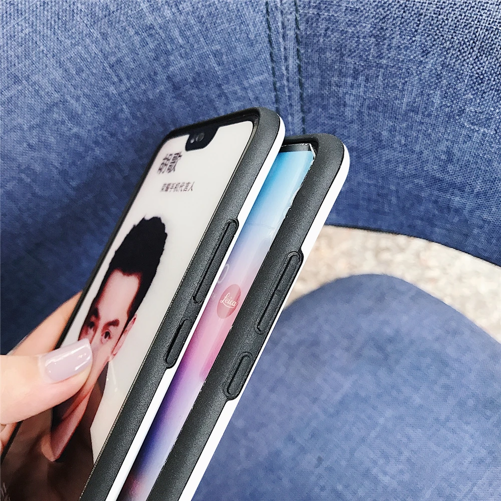 Для huawei Honor 10 P20 Pro мягкий чехол для телефона Nova3 Nova2S mate модные английские белые
