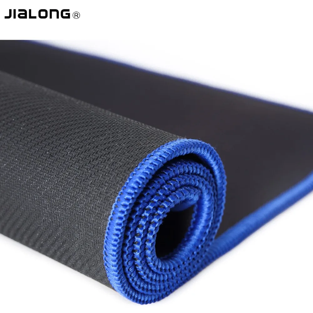 JIALONG Blue Locking 70x30cm Speed Mouse Pad Anti-slip Natural Rubber PC Computer Gaming Desk Mat For Mause Gamer | Компьютеры и офис