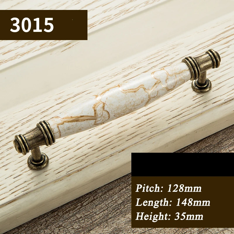 

Ручки для шкафов Smernit керамические мраморные античные бронзовые