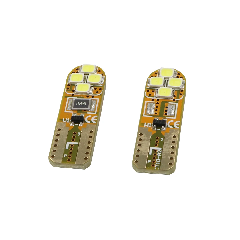 YSY 20 шт. T10 168 194 501 w5w 8smd 2835 led Canbus без ошибок автомобильный зазор лампа для заднего