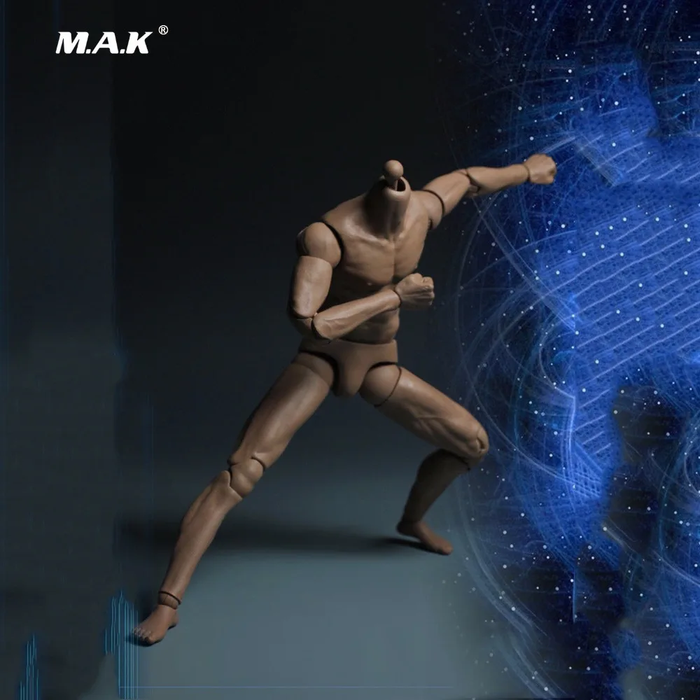 

12 Inches Male Muscle Figure Body Double Joints for 1/6 Head Sculpt