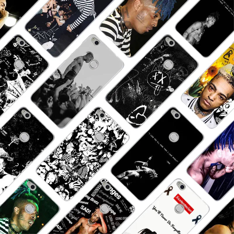 Модный чехол MLLSERap Singer XXXTentacion MC для Huawei NOVA 3 3i 4 Honor V20 8X 8A 7A Pro 7X 7C 7S 8 9 10 Lite Play|Бамперы| |