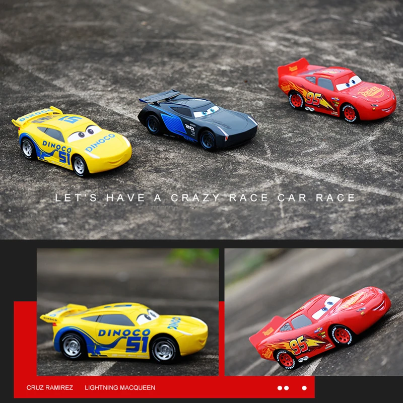 Disney Pixar машина 22 см Jackson Storm автомобиль с дистанционным управлением для детей Молния Маккуин игрушечный автомобиль оттягивающийся автомобиль Круз Рамирез игрушечный транспорт