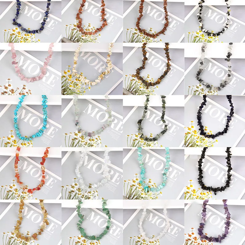 Камешки свободной формы натуральный камень Бусины неправильной для Diy ожерелье