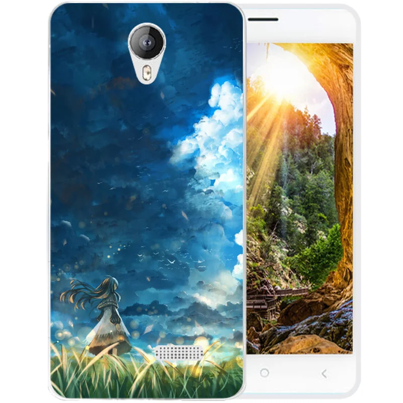 Модные звездное небо Телефон чехол для Lephone t16 Милые случаях Мультфильм задняя