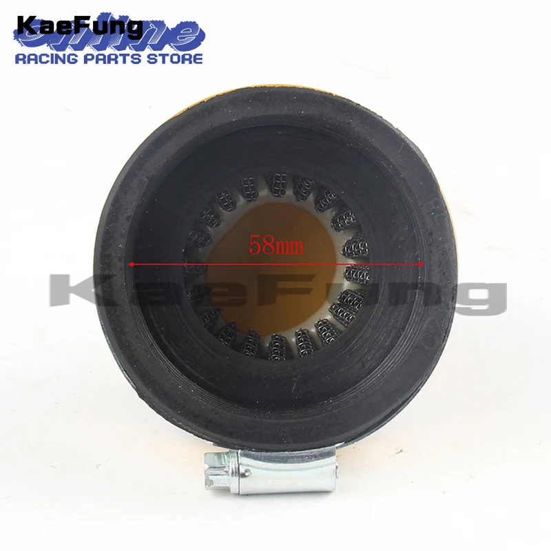 Запчасти для мотоциклов 60 мм Производительность очиститель воздушного фильтра