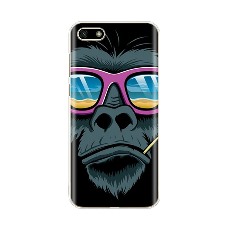Silicone case For Huawei Honor 7A Case 5.45&quot inch Soft Tpu Phone for 7 A DUA L22 Russian version Back Cover | Мобильные телефоны