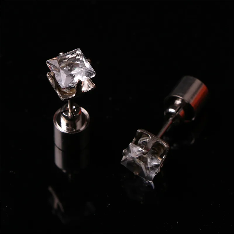 Pair Charm LED Light Up Crown Glowing Crystal Ear Stud Earring For women Party Wedding Glow Props Christmas|Сверкающие товары для