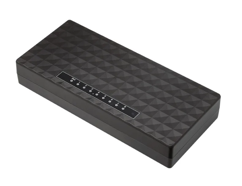 AT 1 шт. гигабитный коммутатор концентратор LAN 8 портов 10/100/1000 Мбит/с