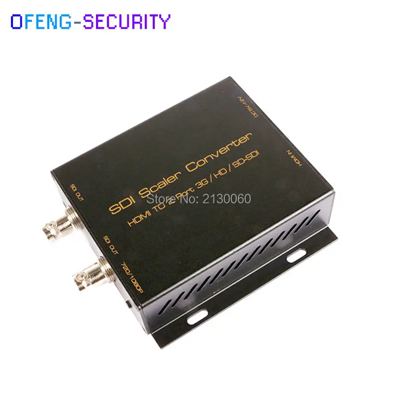 SDI конвертер с выходом 2ch и HDMI поддержка 1080P @ 50/60 Гц. Широкая напряжения 5-12 В |