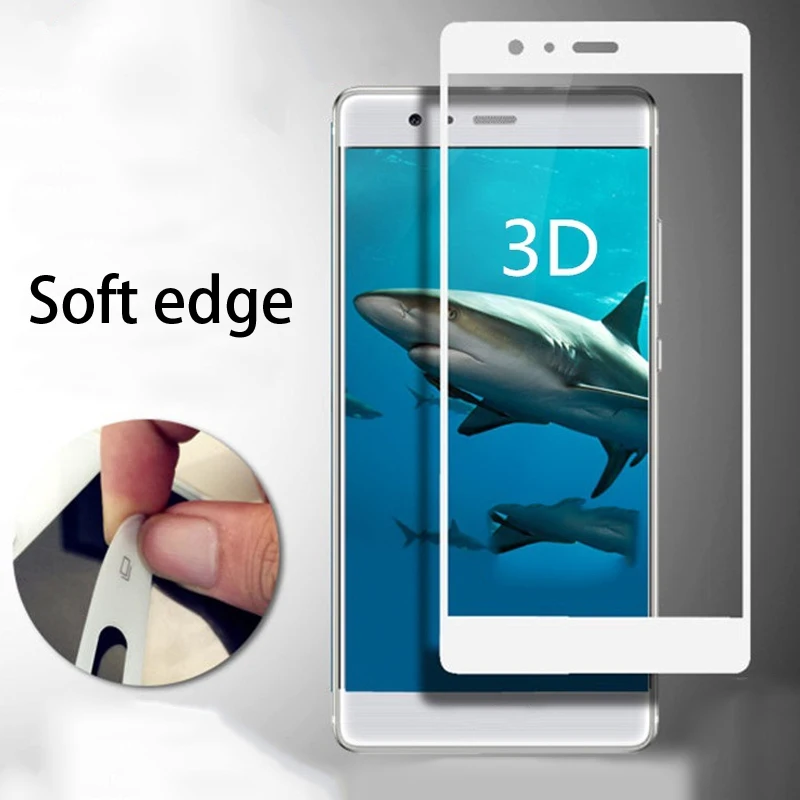 Camdems 100 шт./лот углеродное волокно мягкий край 3D изогнутое полное покрытие