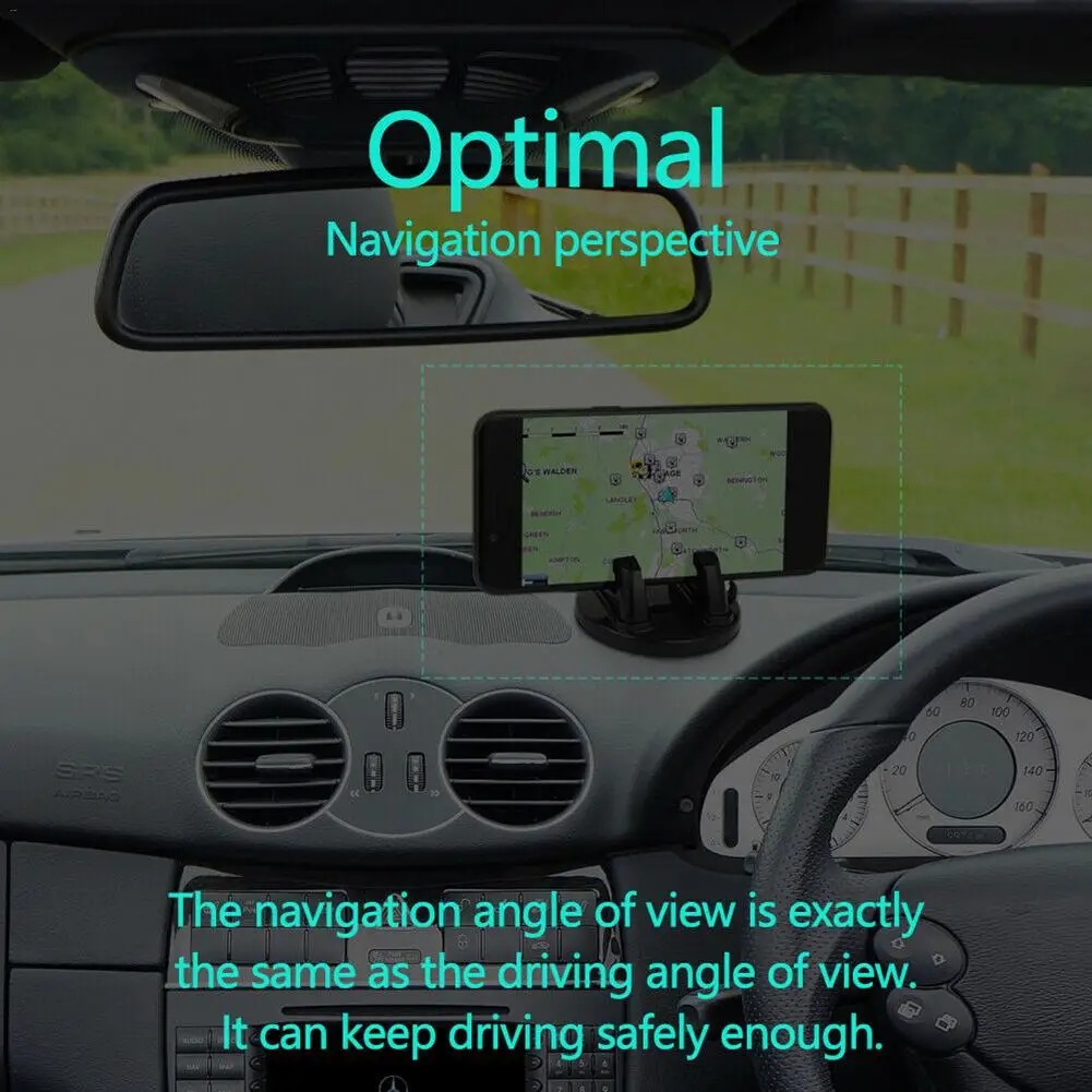 Силиконовый ABS автомобильный Настольный держатель для телефона универсальный
