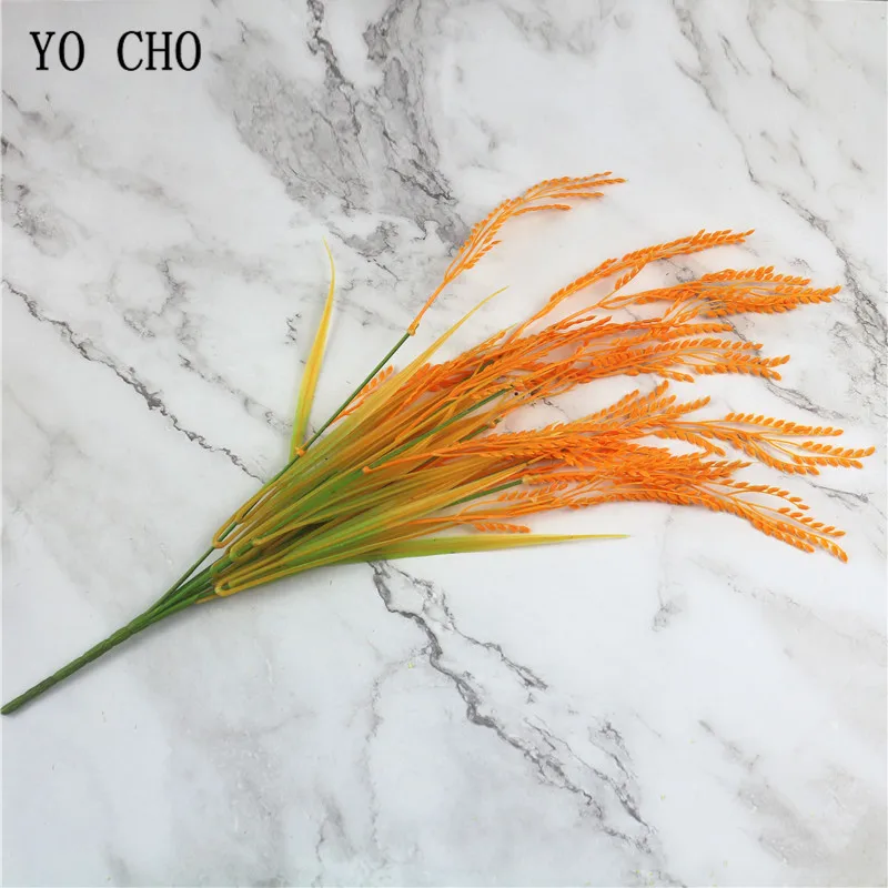 

Искусственные цветы YO CHO пшеница