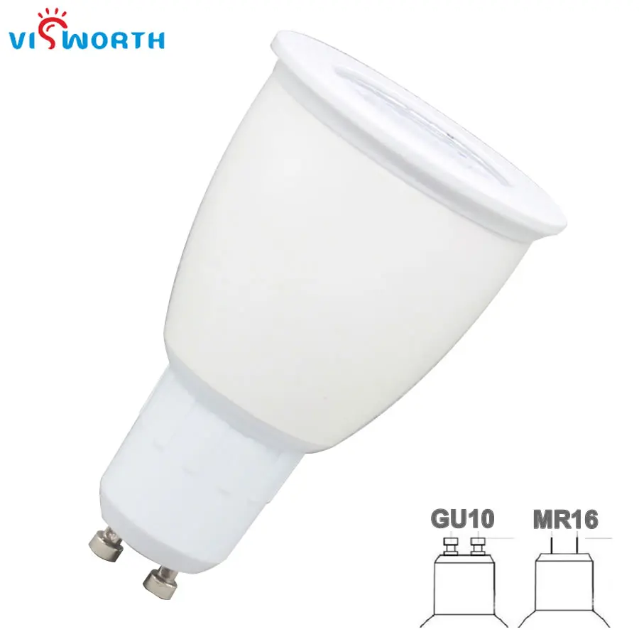 

[VisWorth]Super Bright 15W COB SpotLight AC 110V 220V 240V Lamp Lights Bulb GU10 G5.3 MR16 Base LED Lights Warm Cold White
