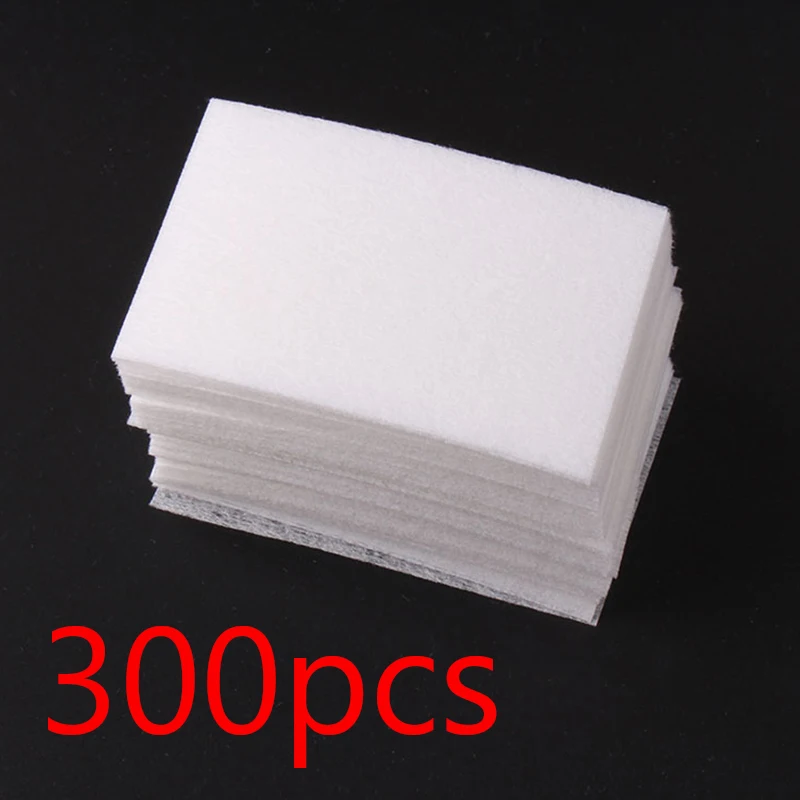 300PCS 900 шт салфетки для снятия лака для ногтей, хлопковые салфетки для ногтей, УФ Гель-лак для чистки лица, ватные диски, инструмент для маникюра - Цвет: 300PCS