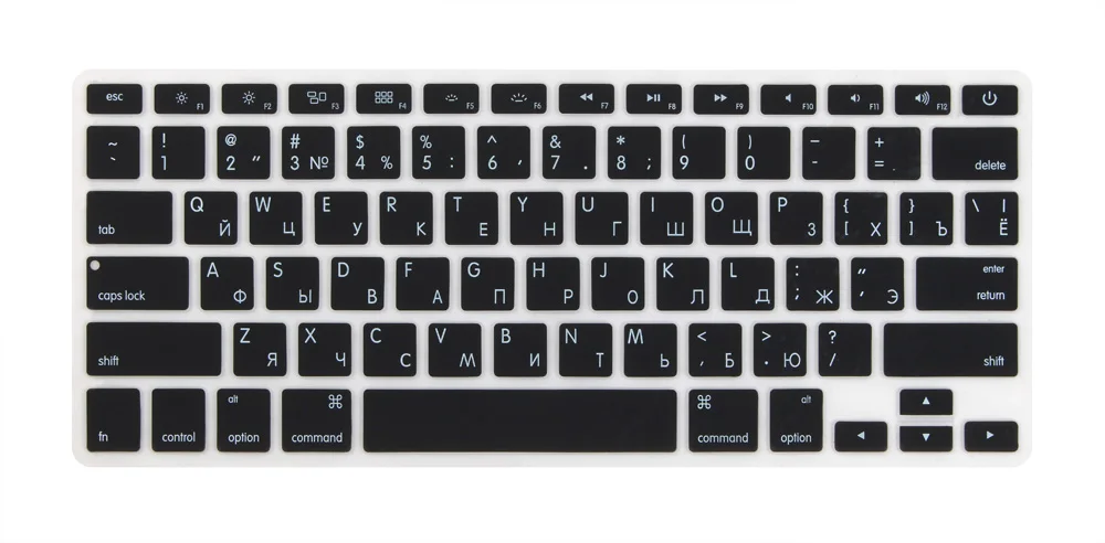 Наклейки на клавиатуру с изображением русского алфавита для MacBook Air 13,3 Mac Book Air13 дюймов A1466 A1369